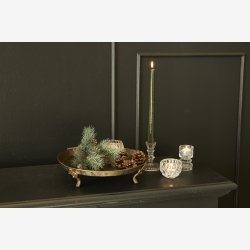 Speedtsberg dekorationsfad m/ben D:31 cm.