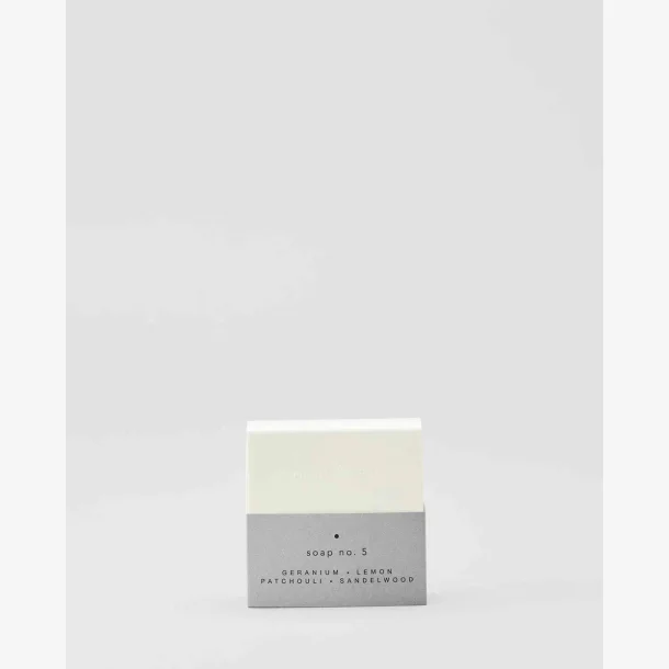 NORDAL - S�be nr. 5 Geranium, Citron, Patchouli &amp; Sandalwood 100g.