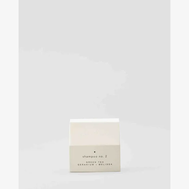NORDAL - Shampoo nr. 2 Gr�n te, Geranium &amp; Citronmelisse 65g.