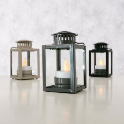 My Cozy House - Lanterne m/hank H: 10 cm. - Flere Farver