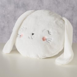 Kaninpude Hvid polyesterfyld L:35 B:32 H:13 cm