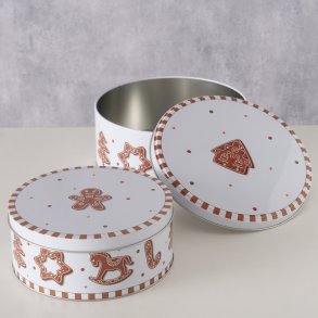 Kagedse m/peberkage motiv - Flere Strrelser