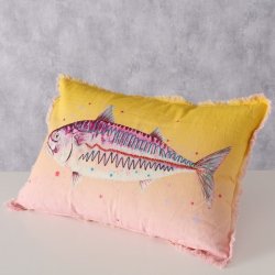 Boltze - Fiske Pude - Multi Farvet 