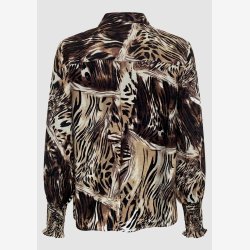 I Say - Ane Smock Skjorte - Brun M�nster