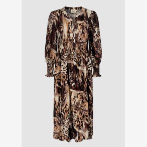 I Say - Ane V-Neck Kjole - Brun M�nster