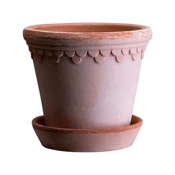 Bergs Potter Kbenhavner RAW rosa potte : 10cm. inkl. underskl