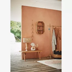 Madam Stoltz - Bambus S-Krog ca. 8 x 10,5cm.