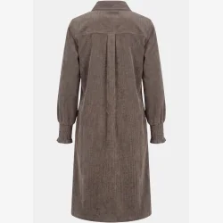 I Say - Barbel Corduroy Kjole - Taupe