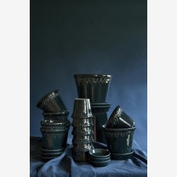Bergs Potter Kbenhavner urtepotte Petroleums bl 14 cm