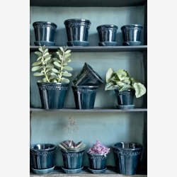 Bergs Potter Kbenhavner urtepotte Petroleums bl 14 cm