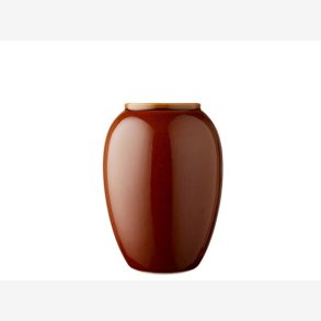 BITZ - Vase Amber 13xH20cm Stentj.