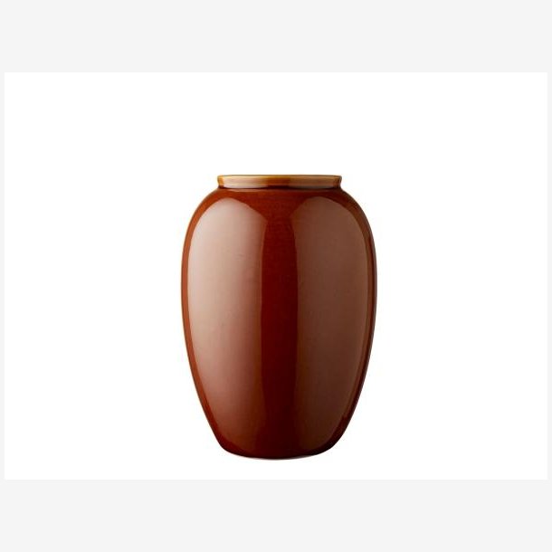 BITZ - Vase Amber 15,5xH25cm Stentj.