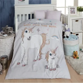 By Skagen - Junior sengetj enhjrninge 100x140 cm