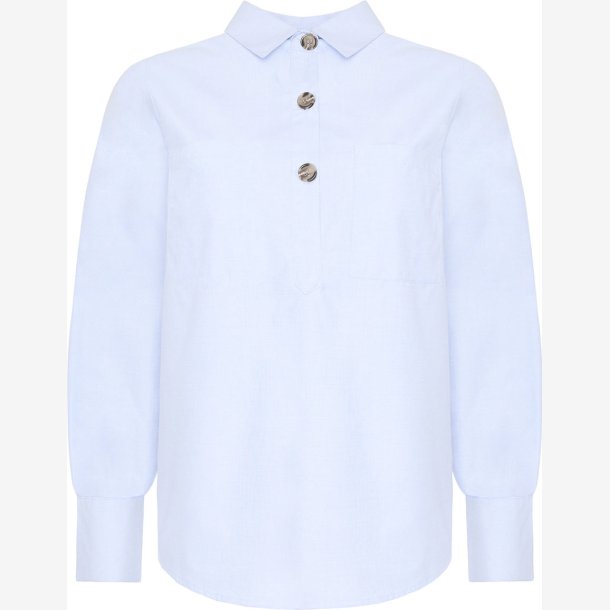 Ofelia - Cecilie Blouse - lysebl� bluse