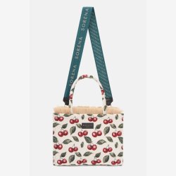 SORENA GREECE - Cherry Medium Tote Bag.