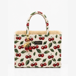 SORENA GREECE - Cherry Medium Tote Bag.