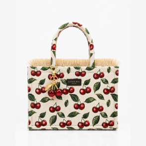 SORENA GREECE - Cherry Medium Tote Bag.