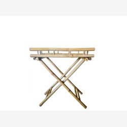 Chic Antique - Lyon Bakkebord Naturlig H70xB60xL40cm Bambus.