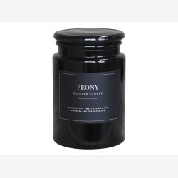 Chic Antique - Lucon Duftlys i apotekerglas 95t. H: 14,5 : 9,5cm. Peony/Pon