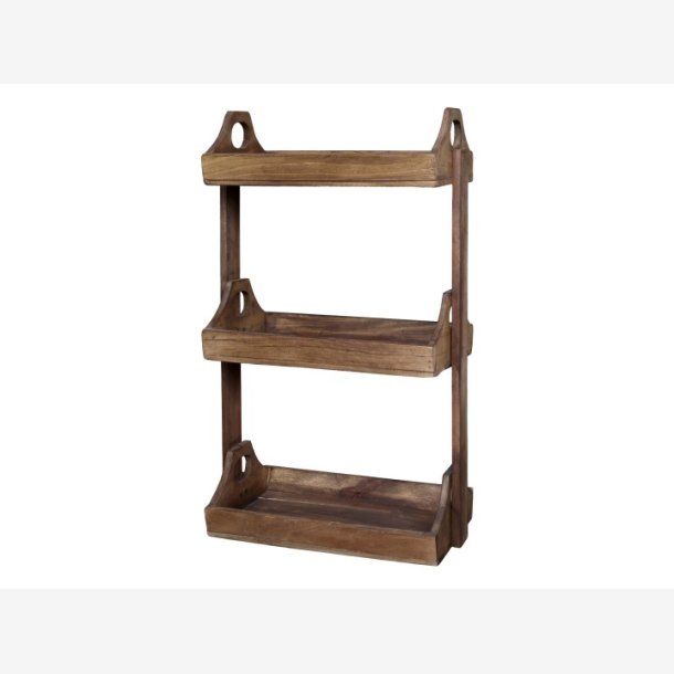 Chic Antique - Grimaud UNIKA Reol m/3 hylder Ca. H77xB46xL25cm Genbrugstr.