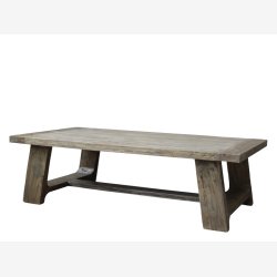 Chic Antique - UNIKA Sofabord Naturlig H40xB130xL68cm Genbrugstr.