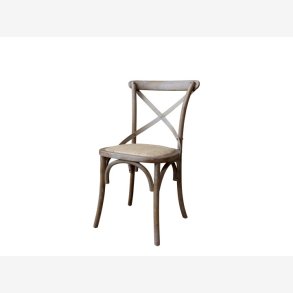 Chic Antique - Fransk Spisestol m/fletsde H89xB51xL55cm natur.