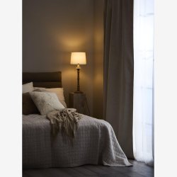 PR HOME - Joy Lampefod, Natur, 50 cm