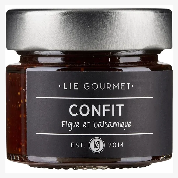 LIE GOURMET - Confit m/figen 100g.