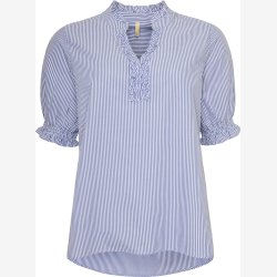 Ofelia - Damie bluse m/striber bl�