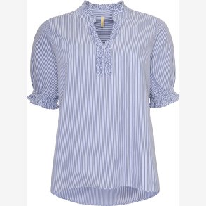 Ofelia - Damie bluse m/striber bl�