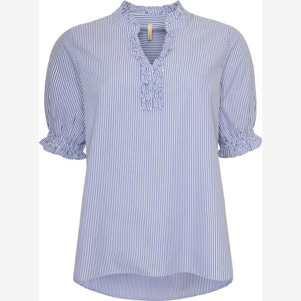 Ofelia - Damie bluse m/striber bl�