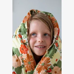 Son Rabbits - Baby sengetj m/ blomster 70x140 cm