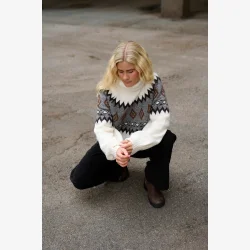Humble - Renata Pullover R�hvid Kombi
