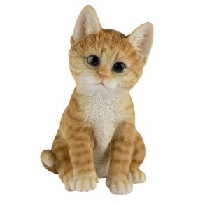 La Vida - Dekorations katte figur H20cm, Rd