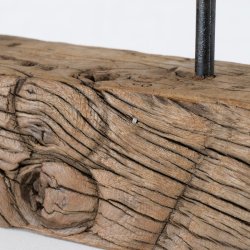 Lysestage/Adventstage UNIKA Genbrugstr L: 50 B: 7 H: 13 cm. 