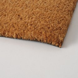 Drmtte m/Fransk Bulldog 60x40 cm. Kokos Fibre/PVC