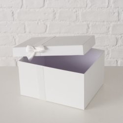 Gave�ske Hvid med sl�jfe - flere st�rrelser