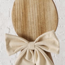 Kanin tr�figur med sl�jfe Slash fyr, MDF, polyester D:39 B:9 H:90 cm