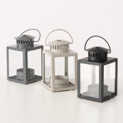 My Cozy House - Lanterne m/hank H: 10 cm. - Flere Farver