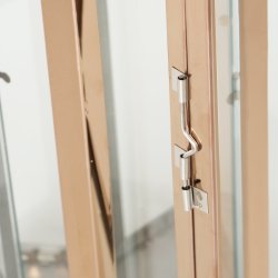 Lanterne Stjerne Rosegold H: 41,5 : 22 cm. 