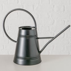 Vandkande i metal sort/gr�n/hvid L:38 B:16 H:29,5 cm V:2.200ml