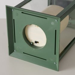 LED Batteri Lanterne m/Timer H: 30 B: 14 D: 14 cm. Grn
