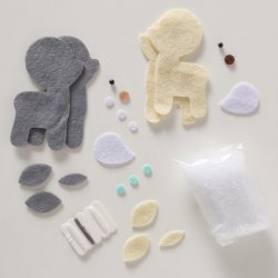 DIY Hobbyst Rica Hjort Stof, Plastikjne, Snor Beige, Gr