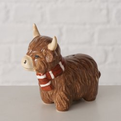 Salt &amp; Peber st Okser "Bente &amp; Bent" H: 9 L: 10 cm. Stentj