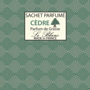 Le Blanc - Fransk Duftpose Ceder 11 x 11 cm.