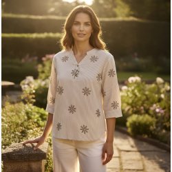 Ofelia - Ella Bluse Sand