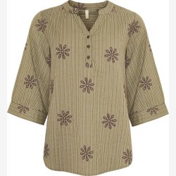 Ofelia - Ella Bluse - Army Kombi
