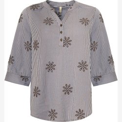 Ofelia - Ella Bluse Bl� Kombi