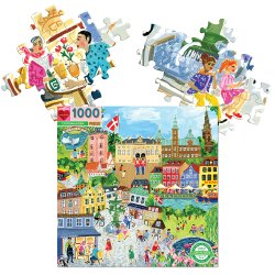 eeBoo - Puslespil 1000 brk., K�benhavn