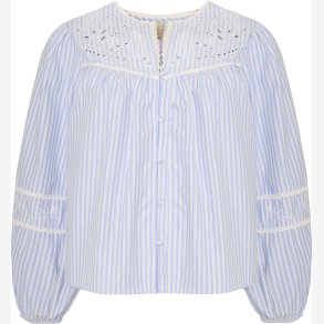 Ofelia - Frida Skjorte - Blue Combi